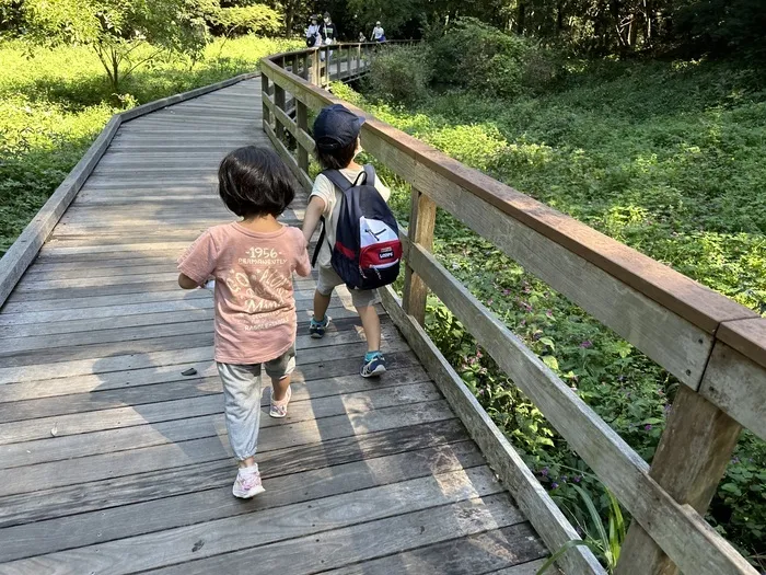 こぱんはうすさくら　稲田堤教室/台風の後のお出かけ！！