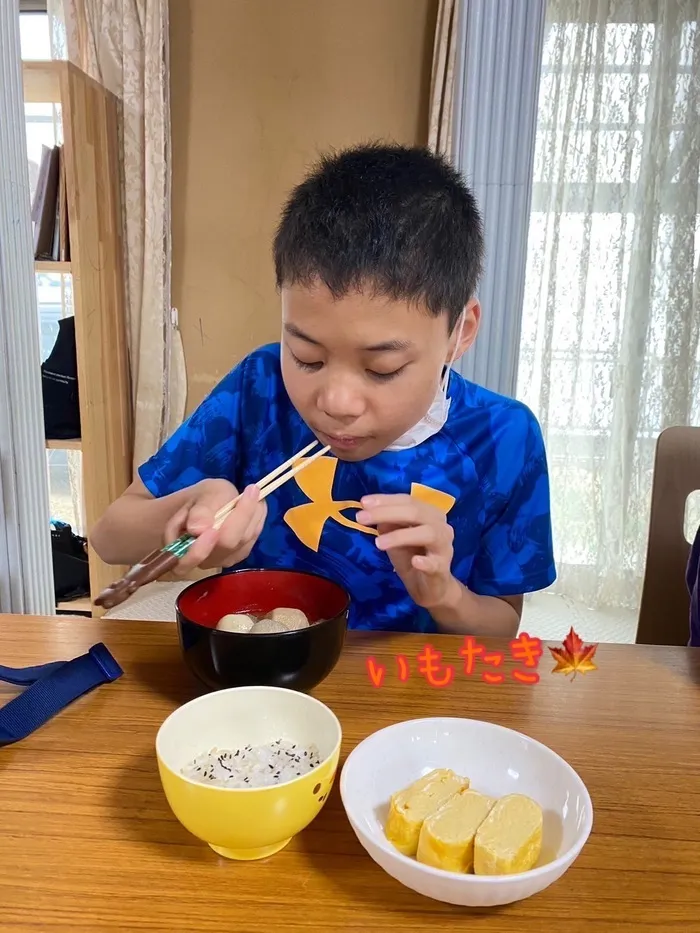 愛YOUわくわく広場　はなみずき/いもたきを作りました🥔