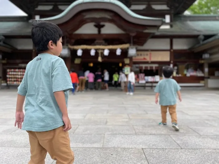 愛YOUわくわく広場　はなみずき/椿神社に行ったよ✨