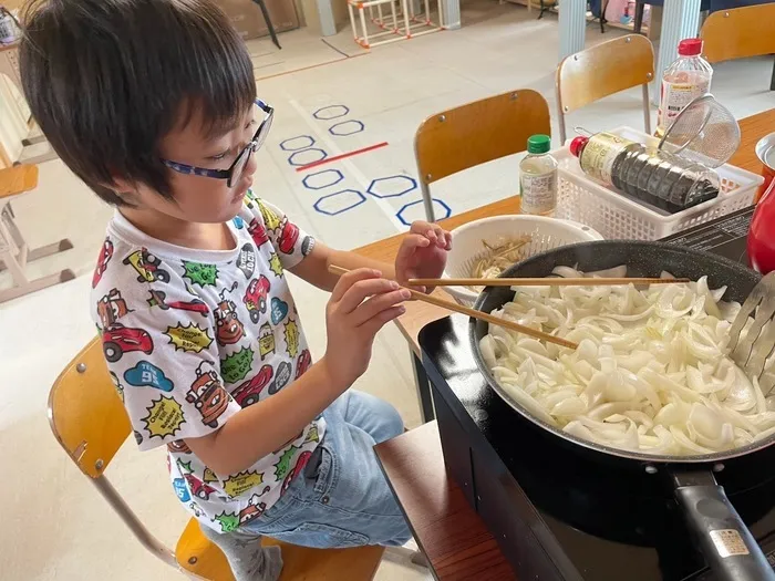 愛YOUわくわく広場　はなみずき/ごぼう肉うどんを作ったよ🥢