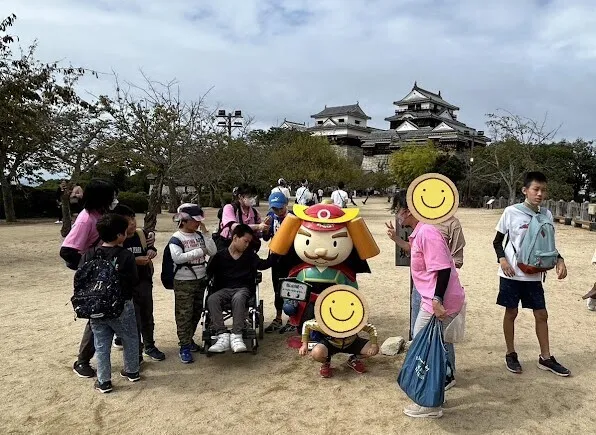 愛YOUわくわく広場　はなみずき/松山城へ行ってきました🏯