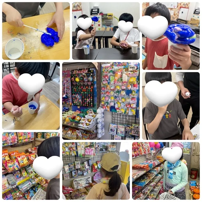 ピースドリーム荒川教室/駄菓子屋さんに行こう&スライム作り🌟