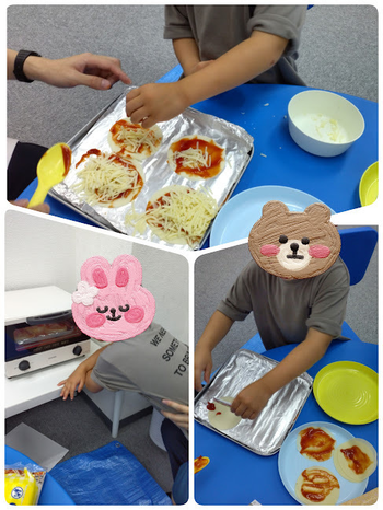 こぱんはうすさくら熊谷教室/ピザ作りに挑戦しました！🍕