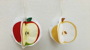 LITALICOジュニア新瑞橋教室/【工作紹介】リンゴと梨のオーナメント🍎🍏