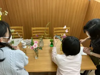 ぶーけ中川教室/春らしいお花が来たので～♪