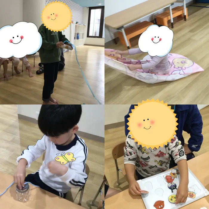 キッズフロンティアⅤ番館/輪っかくるくるゲーム♥️