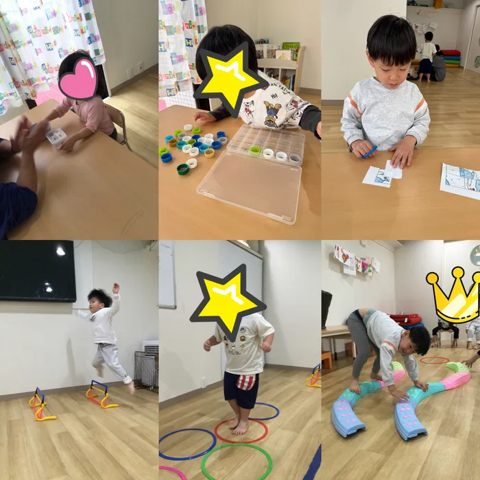 キッズフロンティアⅤ番館/個別課題とサーキット🏃