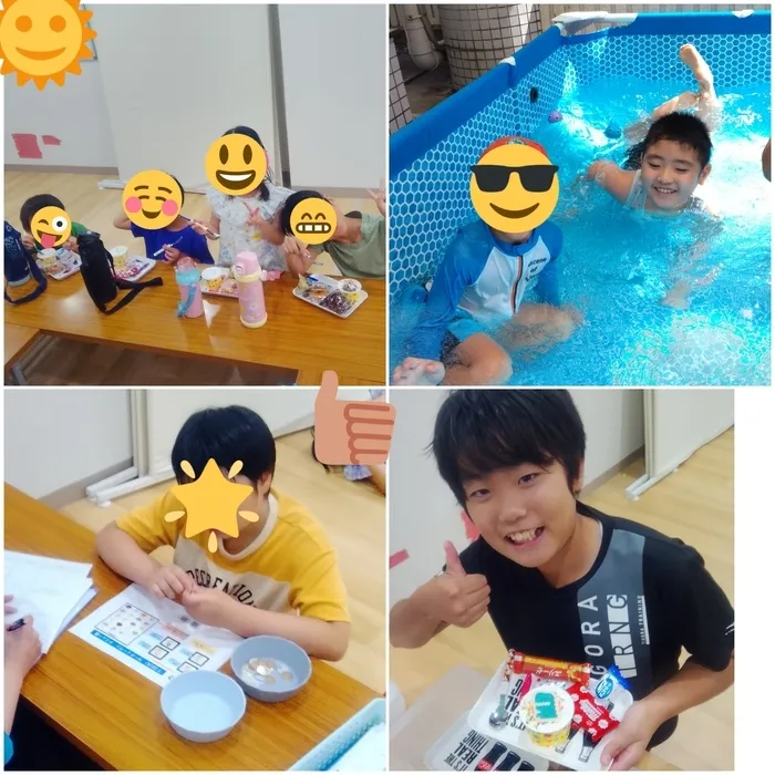 キッズフロンティアⅤ番館/謎解き🔎プール🥽サーティーワンアイスクリーム🍧