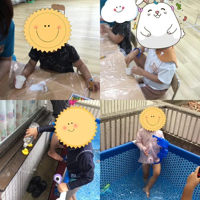 キッズフロンティアⅤ番館/魔法の砂…？？💙