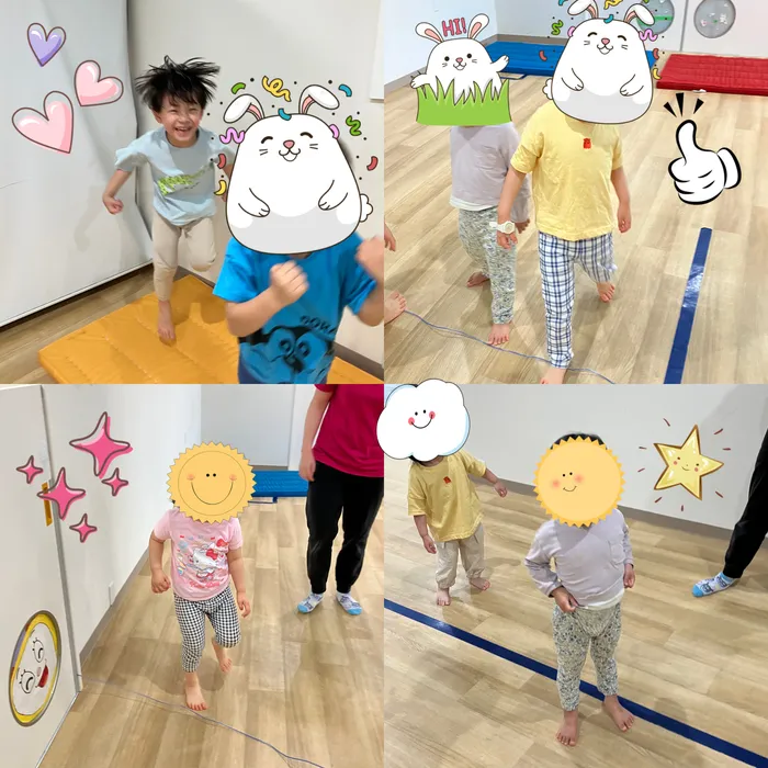 キッズフロンティアⅤ番館/ミッキー体操・縄跳び🐍