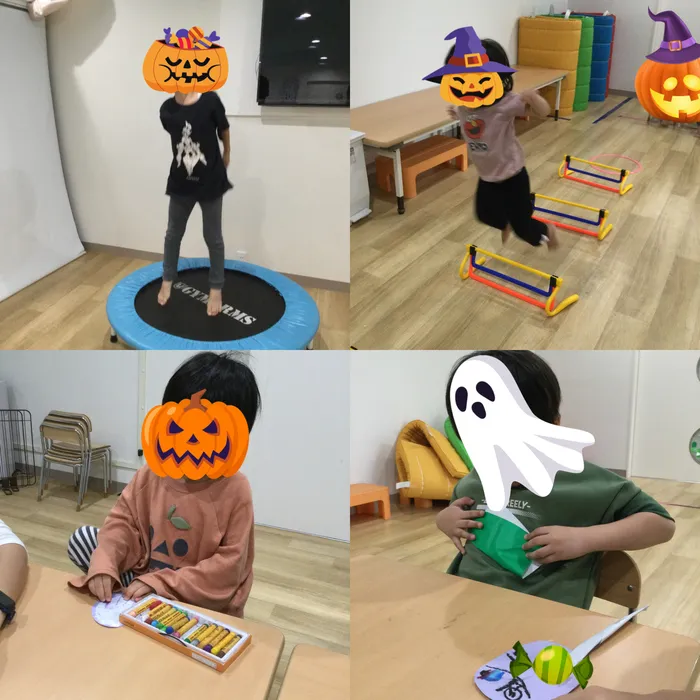 キッズフロンティアⅤ番館/サーキット🏃おばけスティック🍭