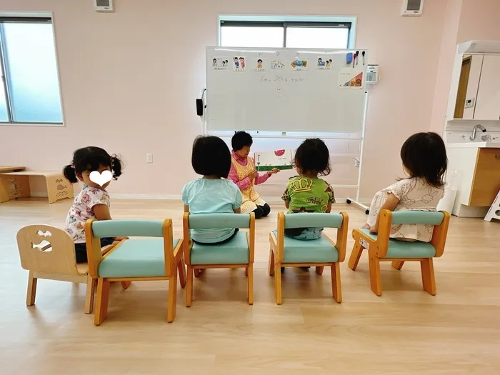 ナトゥラーレはぐはぐ押切/朝の会の様子☺︎