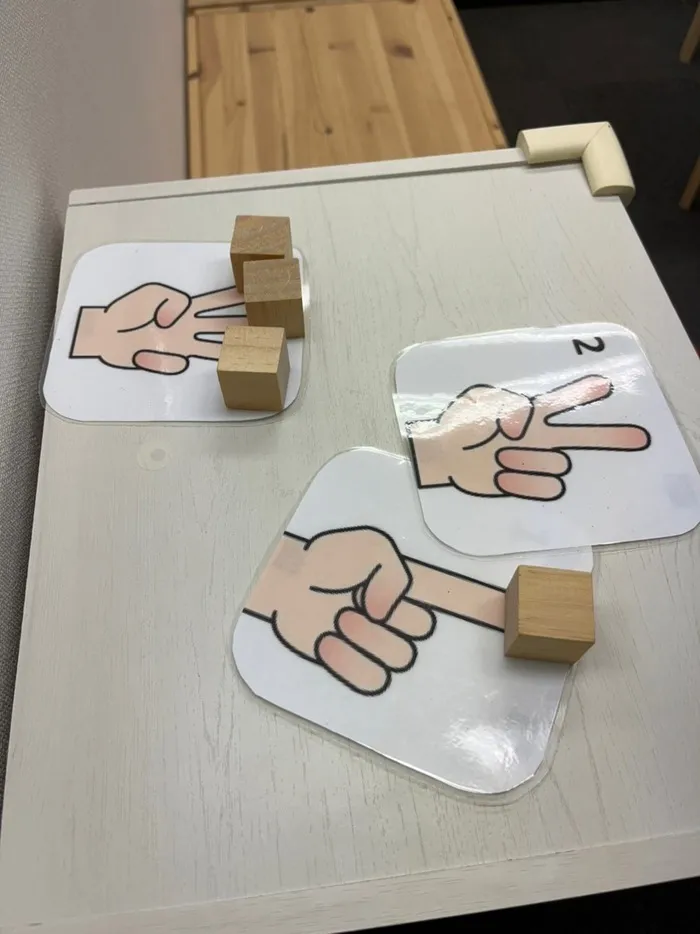 手作り教材④ 数を学ぶ教材です♪