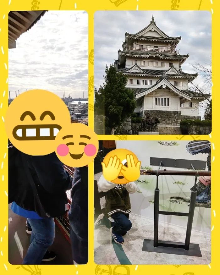  ドットジュニア 長沼原 第１教室（児童発達支援・放課後等デイサービス）/千葉城へお出かけ🚙