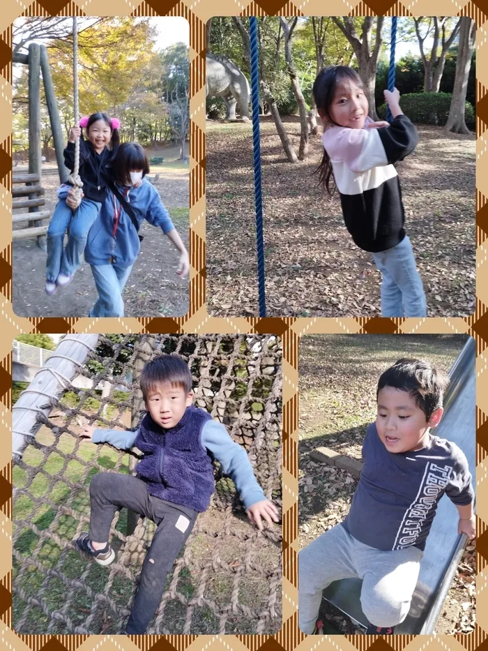  ドットジュニア 長沼原 第１教室（児童発達支援・放課後等デイサービス）/みんなで公園にお出かけ🍂👟