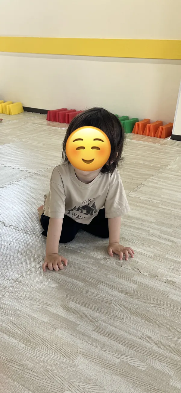 児童発達支援・放課後等デイサービス LUMO 天道校/2歳の男の子の様子