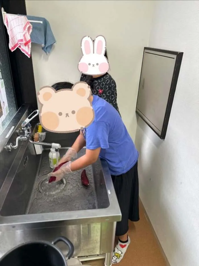 放課後デイサービスtoiro 本牧/【さつまいもフライドポテト】