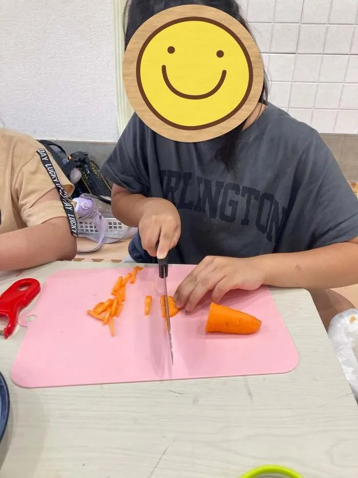 放課後デイサービスtoiro　相模大野/「焼きそば作り」