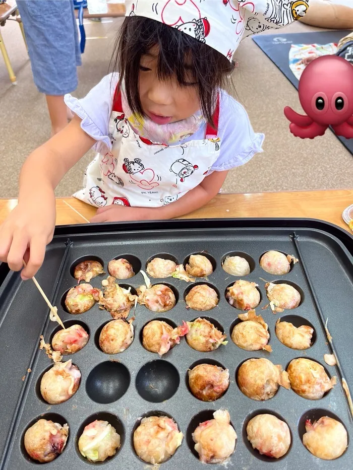 チャイルドサポートもりやま/たこ焼きパーティ🎉