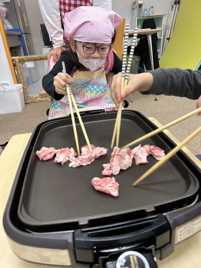 チャイルドサポートもりやま/焼きそばを作ったよ😊