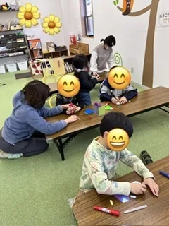 チャイルドサポートもりやま/ひな人形を作りました‼️