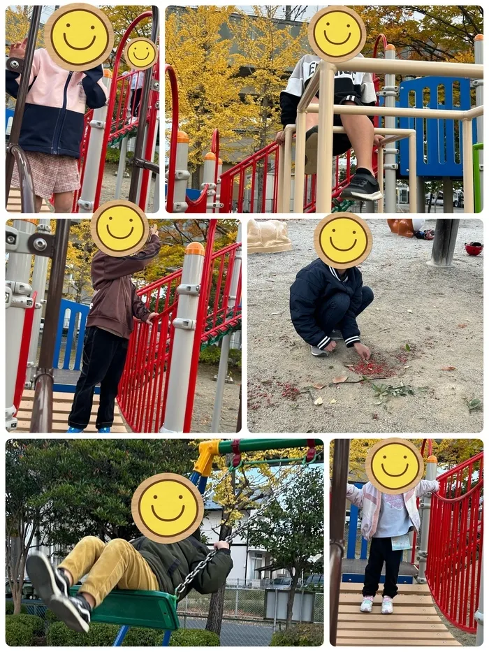 わくわく子供ひろば郡山/公園活動🍂🍁