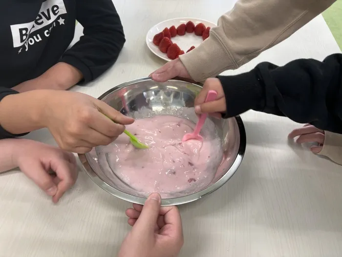 わくわく子供ひろば郡山/🍓クッキング🍮