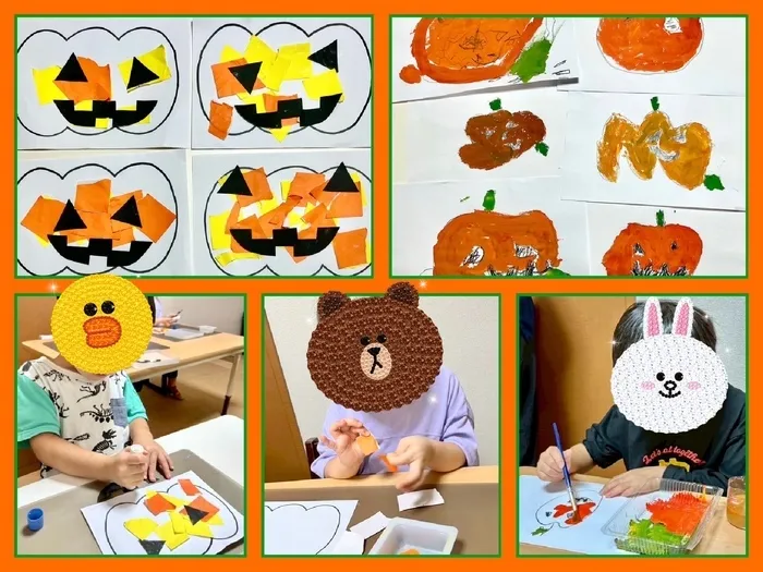 入園・入学準備教室クラス/🎃ハロウィンかぼちゃ🎃