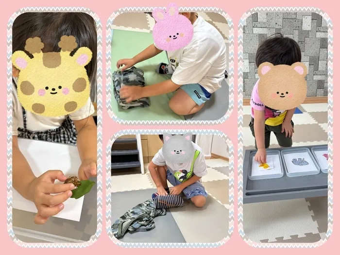 入園・入学準備教室クラス/🐱🐰ぴったんこ👕👖