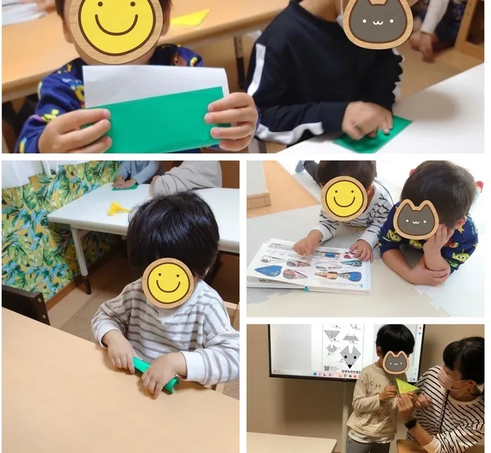 入園・入学準備教室クラス/🌼タンポポハウス🌼・折り紙授業ーねずみー
