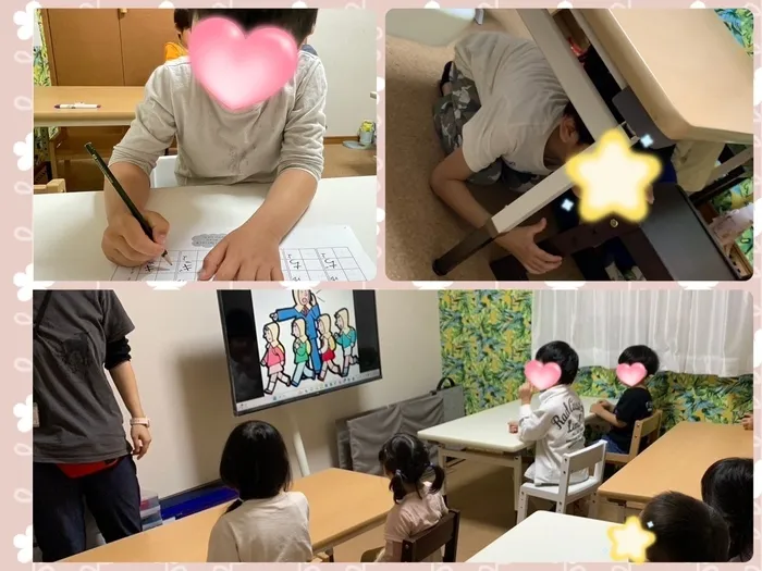 入園・入学準備教室クラス/地震について