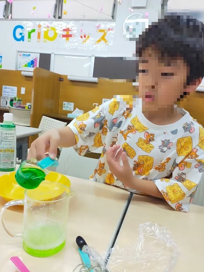 【学習療育が充実】 Gripキッズ八千代緑が丘校　(^^)//【Grip料理教室】宝石グミ