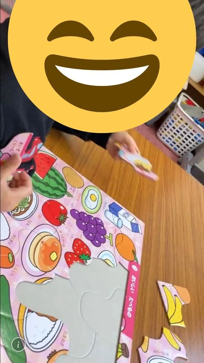 アスウィズ2 言語聴覚士在籍/12/15　言語個別訓練　パズルに挑戦🧩