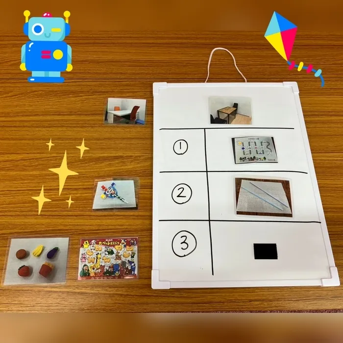 アスウィズ2 言語聴覚士が常勤でいます。　理学・作業の先生は非常勤で勤務/専門療育　スケジュールの活用
