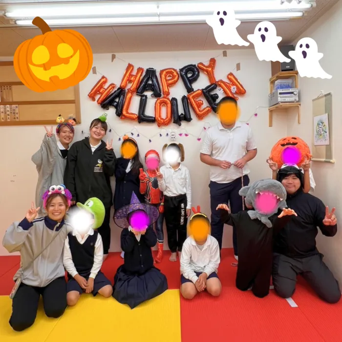 やわらのココロ放課後等デイサービス/【1日目】ハロウィンイベント！