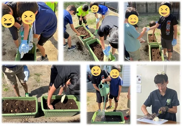 LEIF郡山/園芸活動「玉ねぎの栽培」に挑戦！