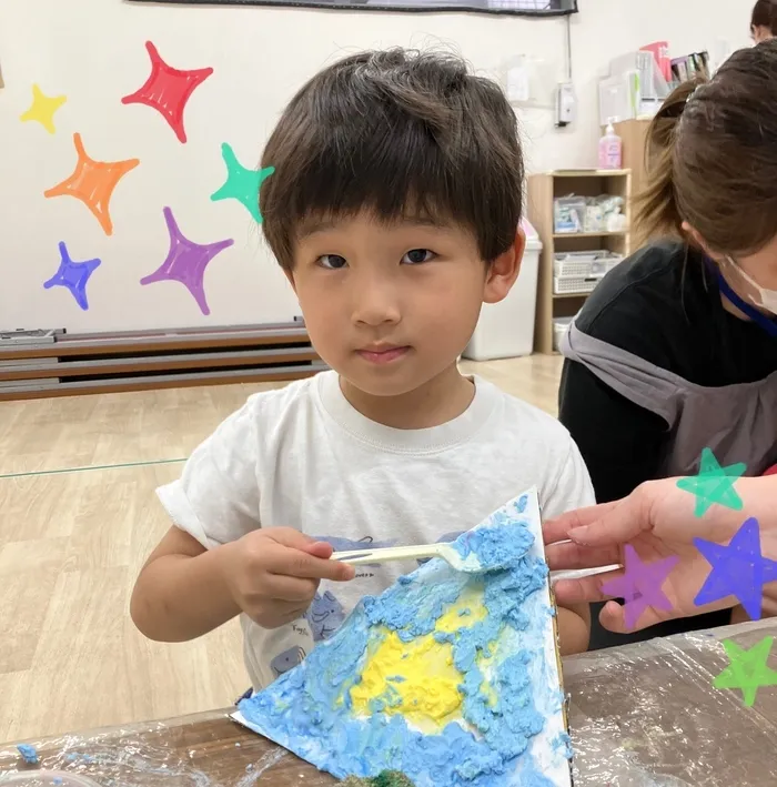 こぱんはうすさくら横浜吉野町教室/重曹アート