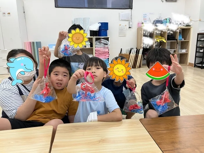 こぱんはうすさくら横浜吉野町教室/金魚作り