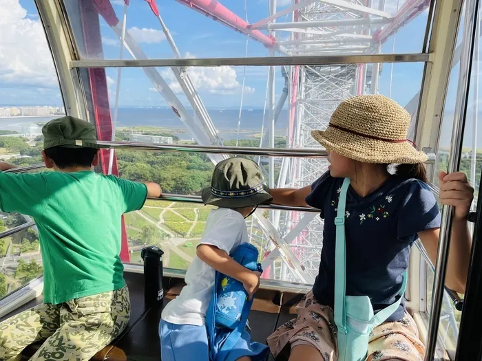 言葉のにわ-宝-/葛西臨海公園で観覧車に乗りました。