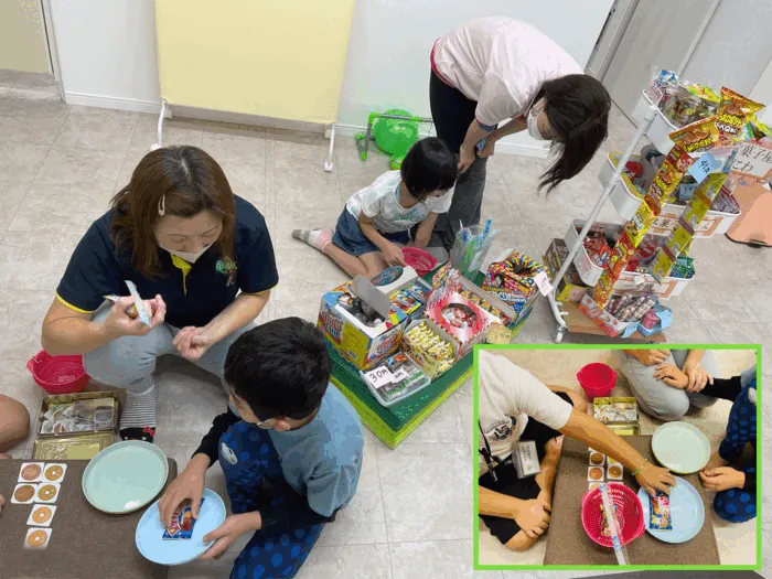 言葉のにわ-宝-/駄菓子屋にわ　子ども店長就任