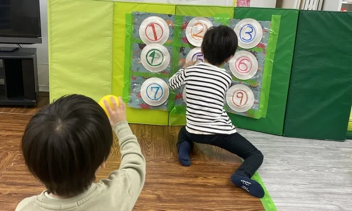 言葉のにわ-宝-/「的当てゲーム！」🎯