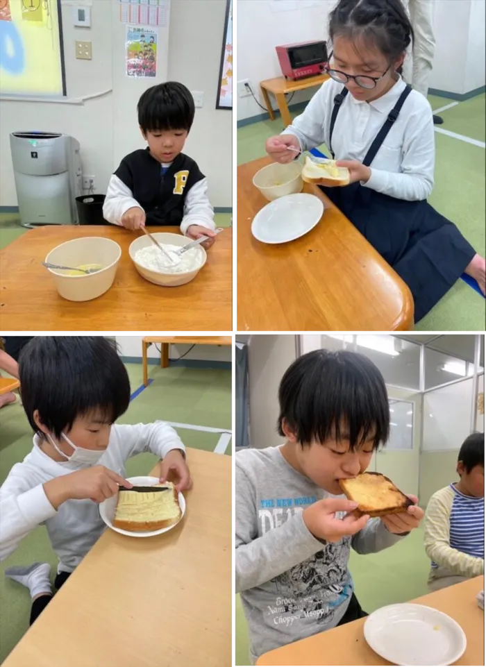 さわやか愛の家 あかいわ館/メロンパン風トースト🍞