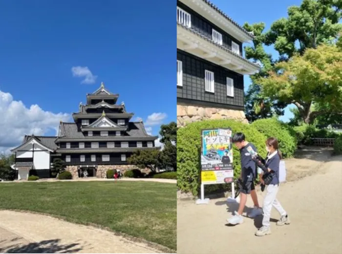 さわやか愛の家 あかいわ館/岡山城でナゾトキミステリー🏯