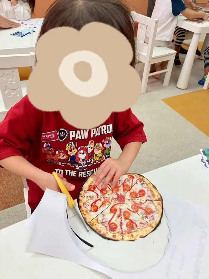 ここいろキッズ虹/はさみの練習✂