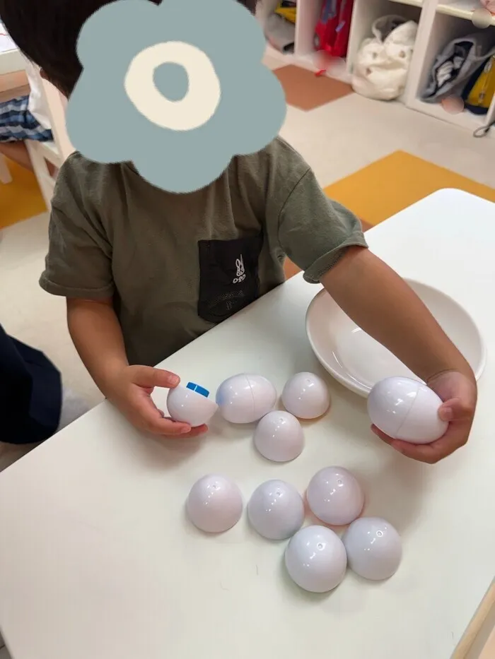 ここいろキッズ虹/たまごで形と色を発見！🥚