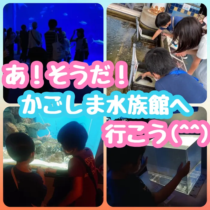 多機能型事業所さわやか/あ！そうだ！かごしま水族館へ行こう(^^)