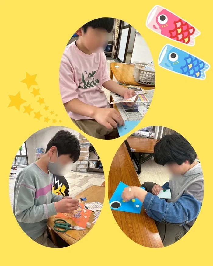 放課後等デイサービスみっつのき/壁面を作ろう😊