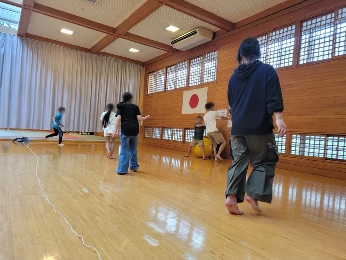 放課後等デイサービスみつばちHigh/🥎体育館で運動遊び🏃