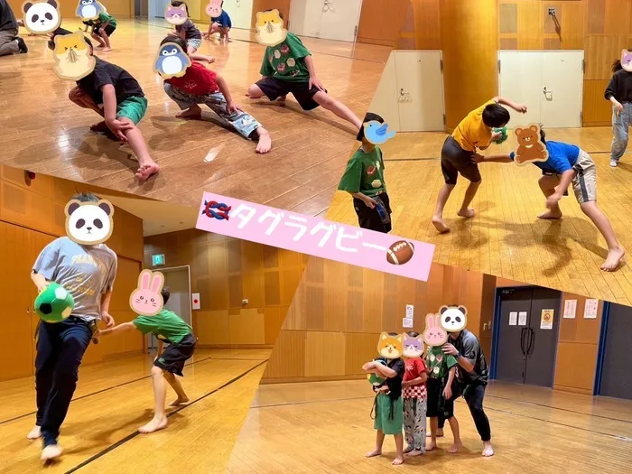  poppy fam（ポピーファム）/中村先生のタグラグビー🏉