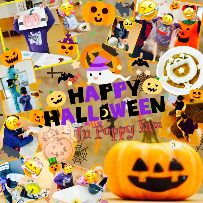  poppy fam（ポピーファム）/ハッピーハロウィン🎃